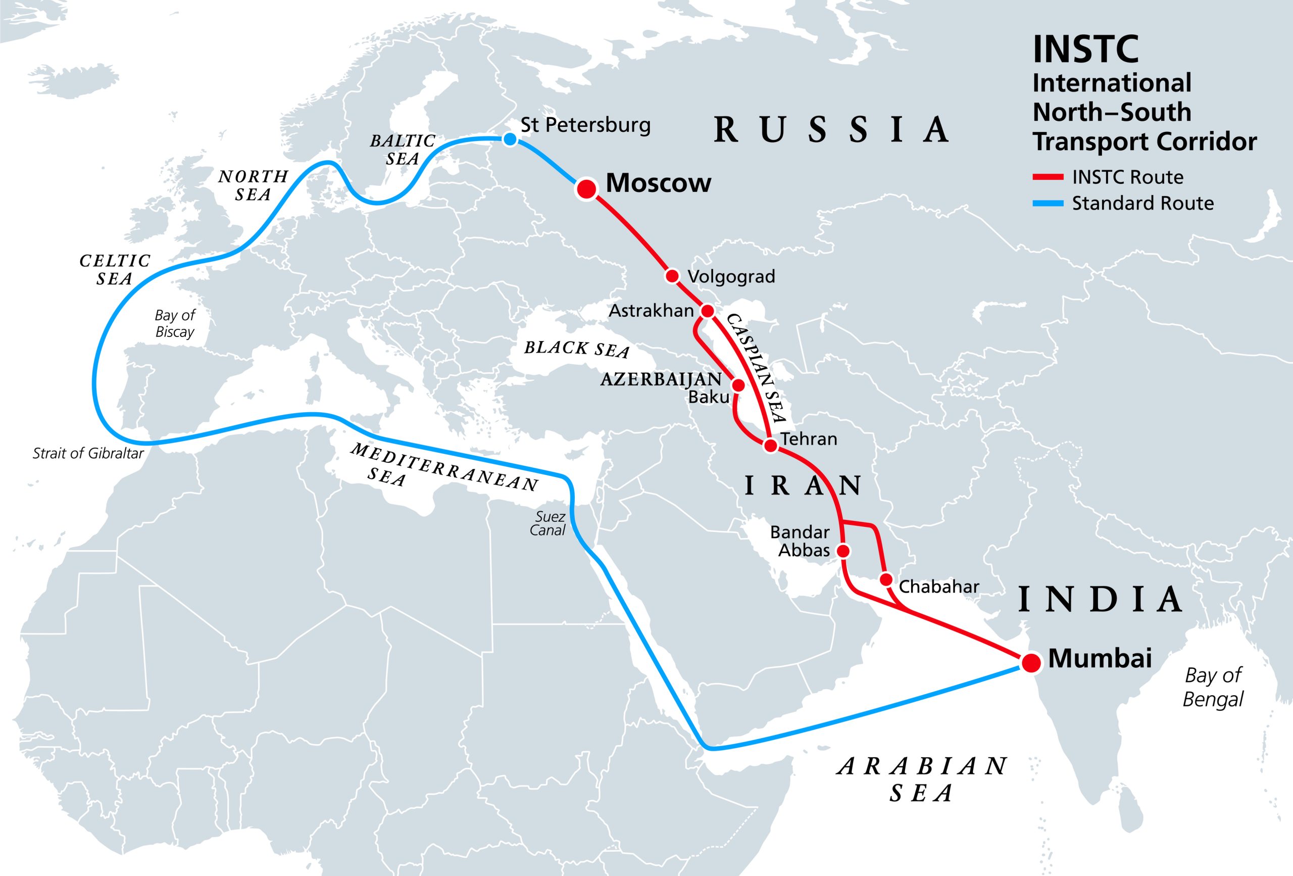 India-Central Asia Connectivity and the Role of International North-South Transport Corridor (INSTC)